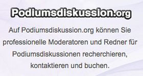 Auf Podiumsdiskussion.org Moderatoren und Redner buchen
