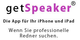 getSpeaker App professionelle Redner und Moderatoren buchen